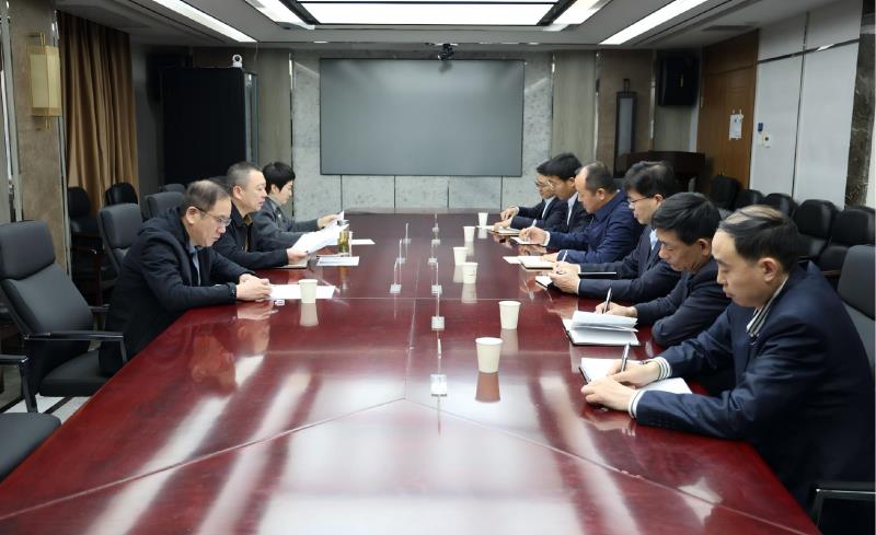 集团公司副总经理路亚平一行深入陕西国土测绘院开展包联督导检查工作